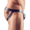 Svenjoyment Jockstrap MUNIX Imitation Vinyle Noir